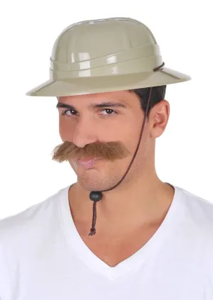 Outdoor Safari Adults Pith Costume Helmet
