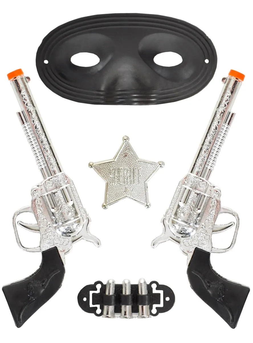 Outlaw Cowboy 5 Piece Costume Weapon Set