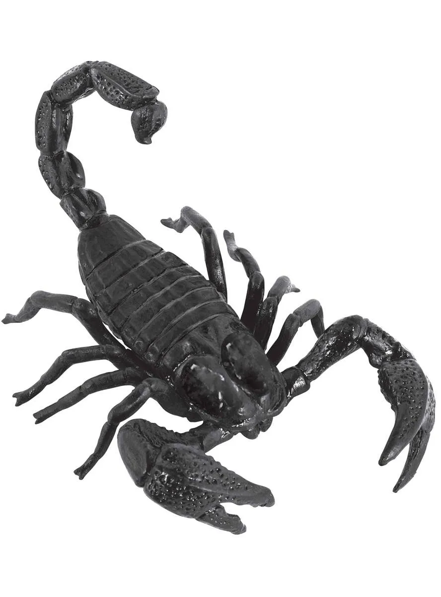 Oversized Black Scorpion Halloween Decoration