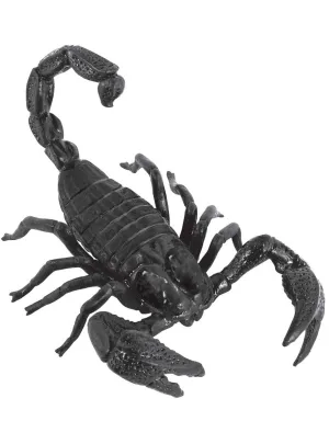 Oversized Black Scorpion Halloween Decoration