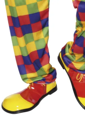 Oversized Red & Yellow Clown Shoes