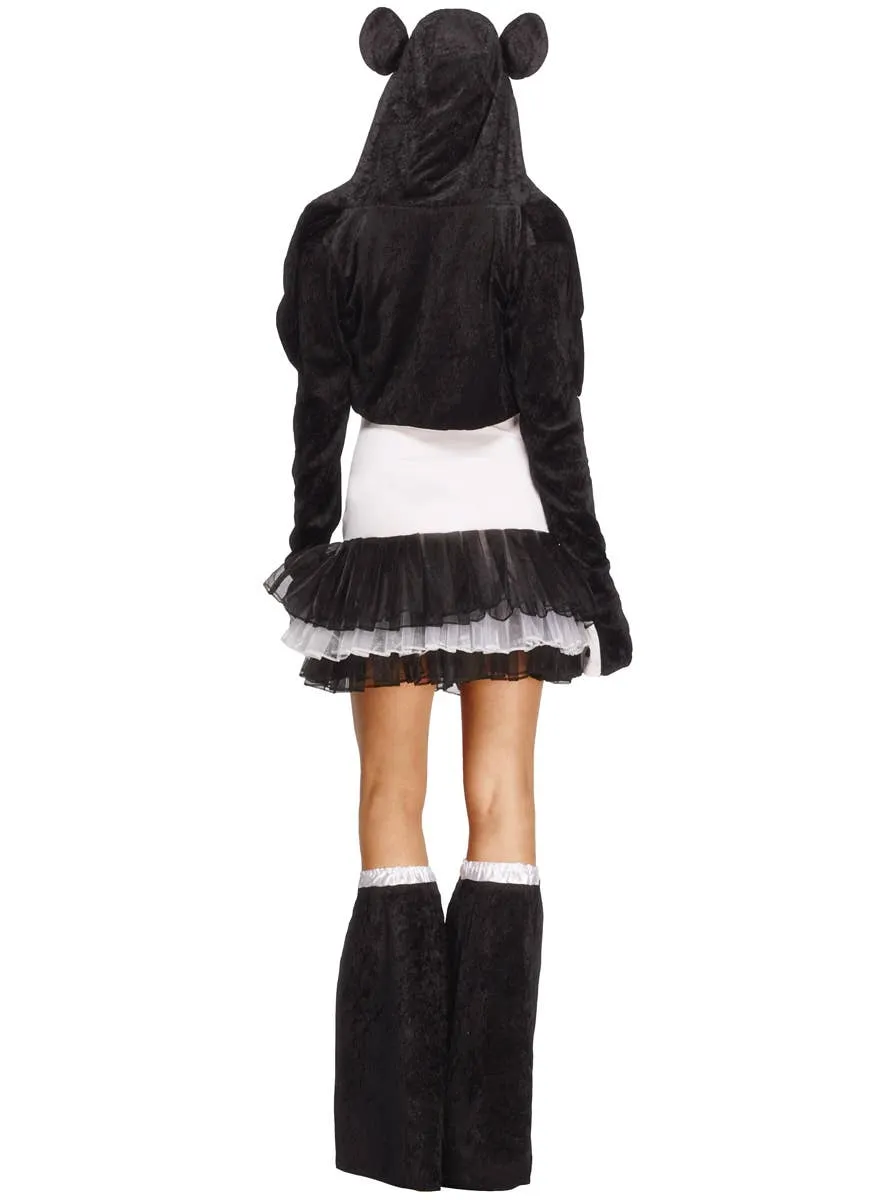 Panda Hottie Womens Sexy Fancy Dress Costume