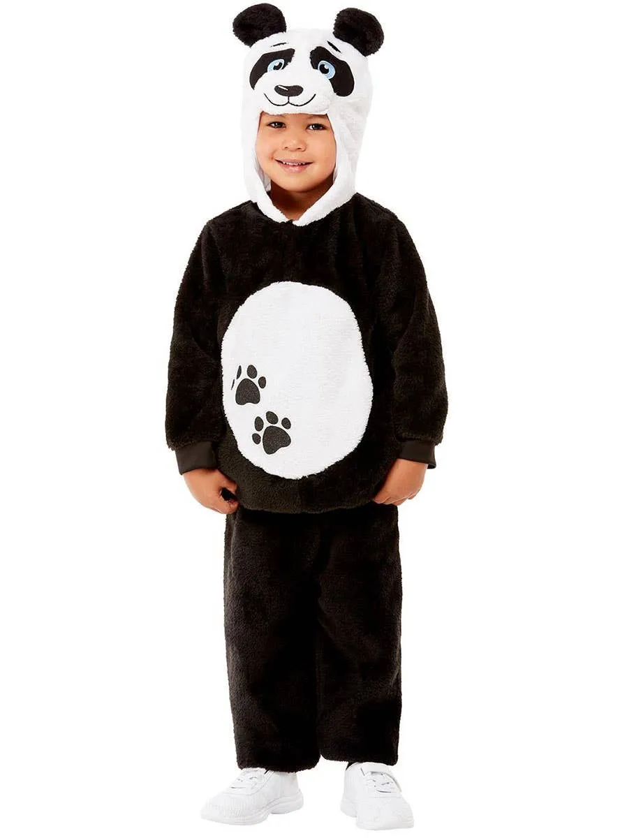 Panda Toddler Boys Hooded Animal Costume