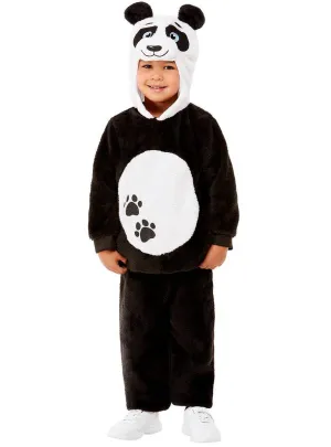 Panda Toddler Boys Hooded Animal Costume