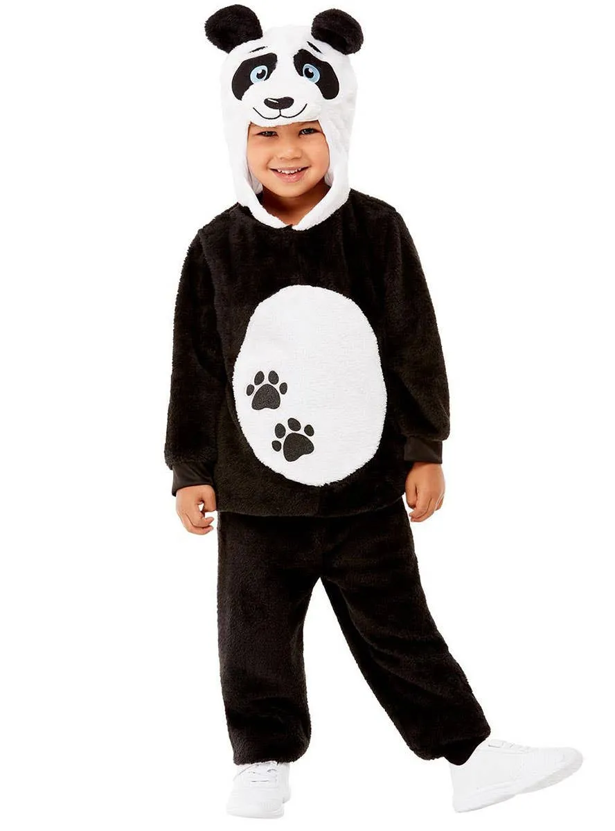 Panda Toddler Boys Hooded Animal Costume