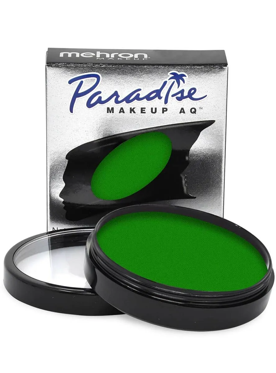 Paradise AQ 40g Amazon Green Cake Makeup