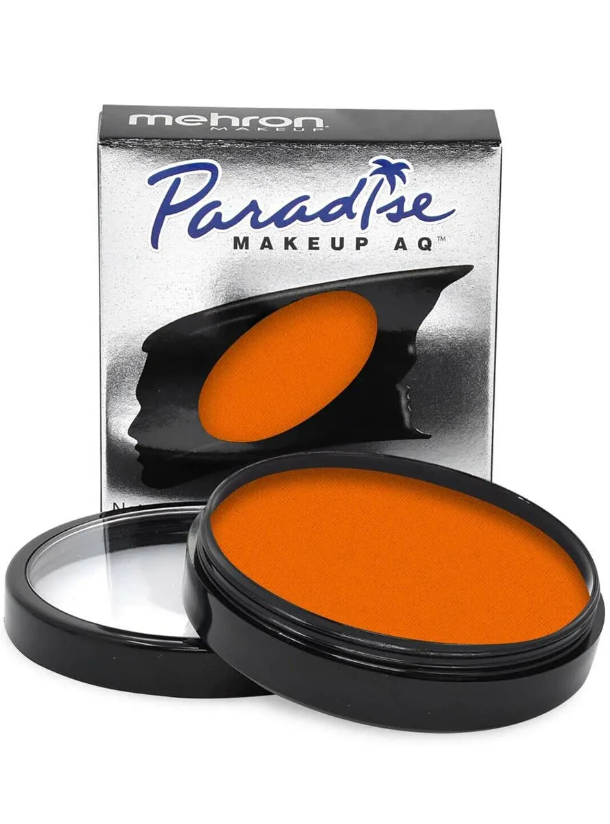 Paradise AQ 40g Bright Orange Cake Makeup