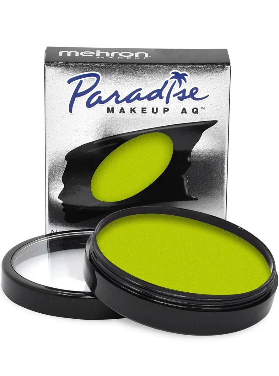 Paradise AQ 40g Lime Green Cake Makeup