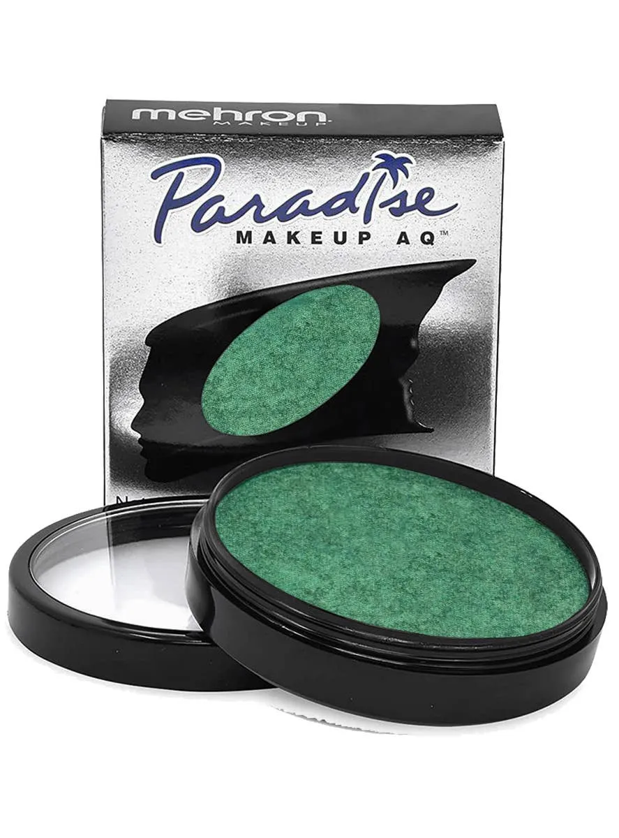 Paradise AQ 40g Metallic Vert Green Cake Makeup