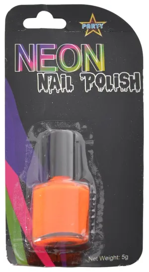Party Neon Orange Nail Polish