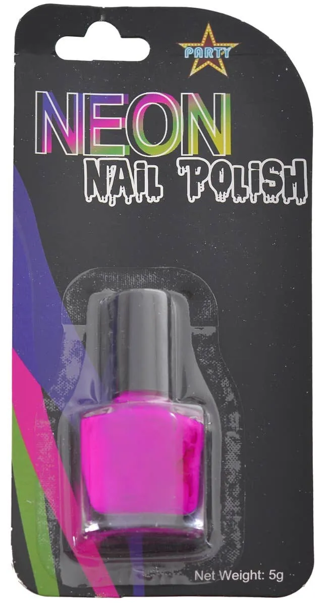 Party Neon Purple Nail Polish
