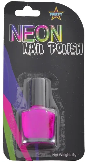 Party Neon Purple Nail Polish