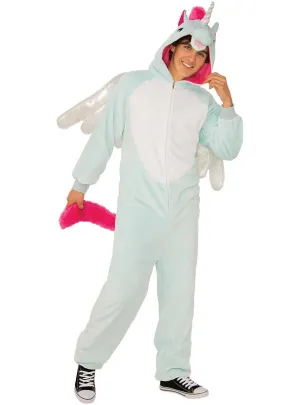 Pegacorn Fluffy Mens Unicorn Costume Onesie
