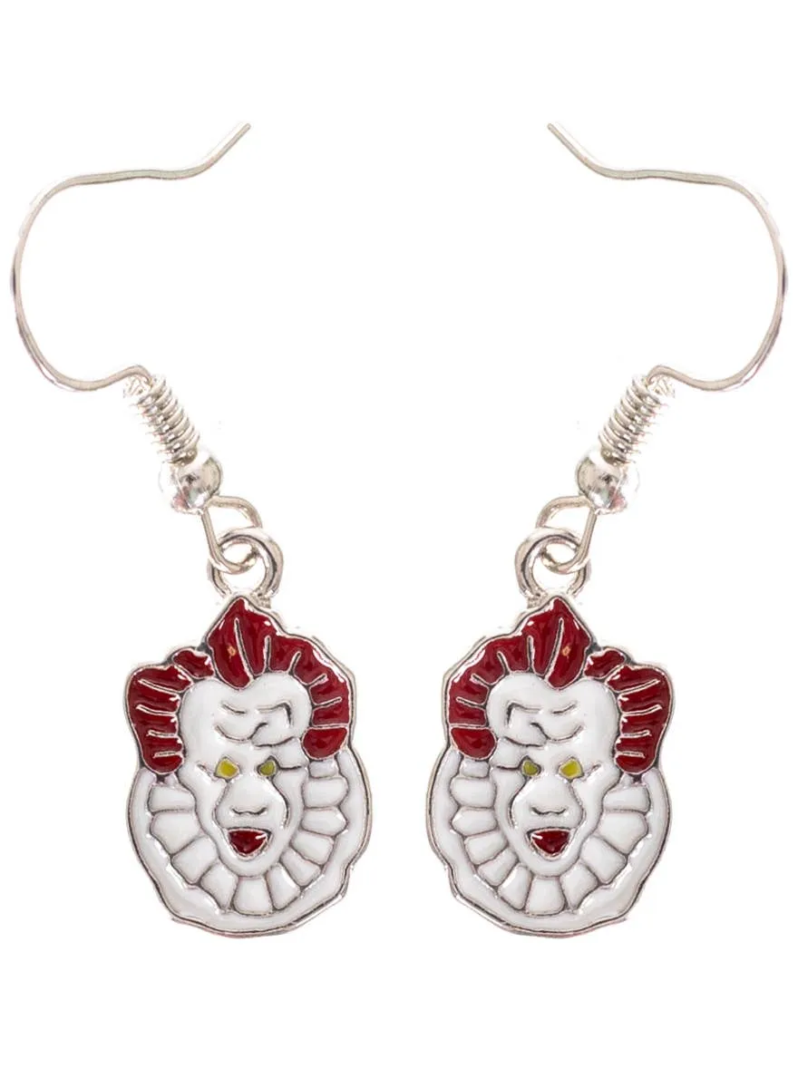 Pennywise Clown Halloween Costume Earrings