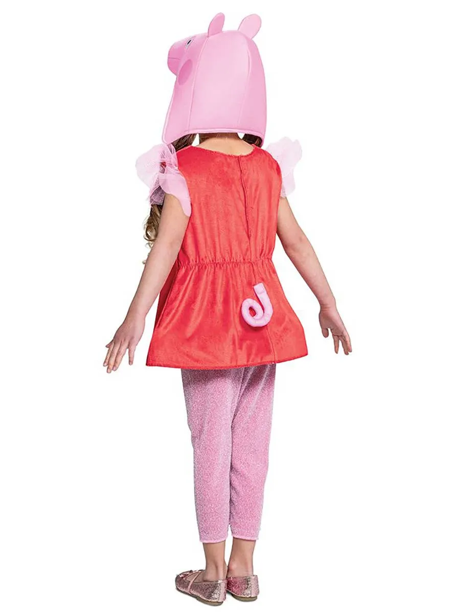 Peppa Pig Girls Fancy Dress Costume