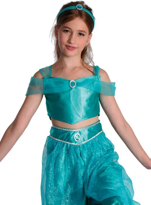 Persian Princess Girls Jasmine Disney Costume