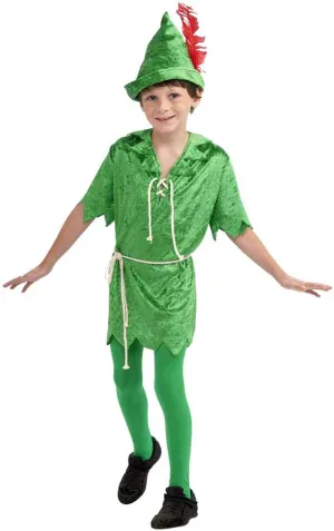 Peter Pan Boys Fancy Dress Costume
