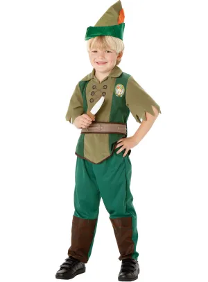 Peter Pan Deluxe Boys Disney Character Costume