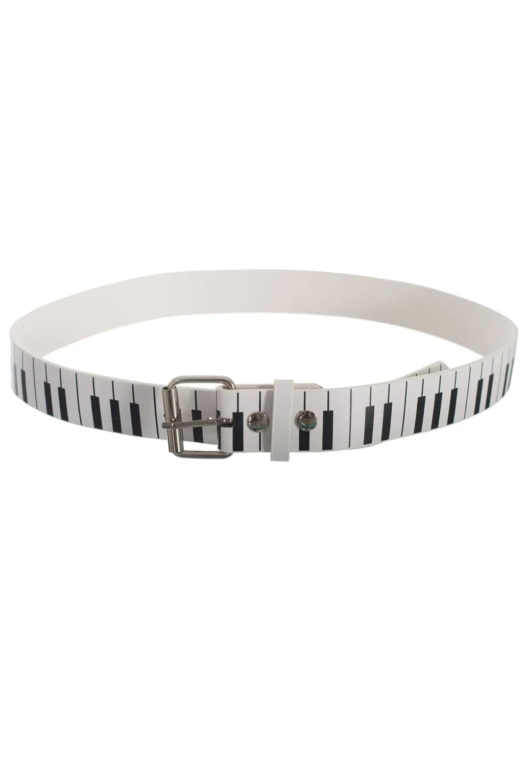 Piano Keys White and Black Belt Costume Accessory
