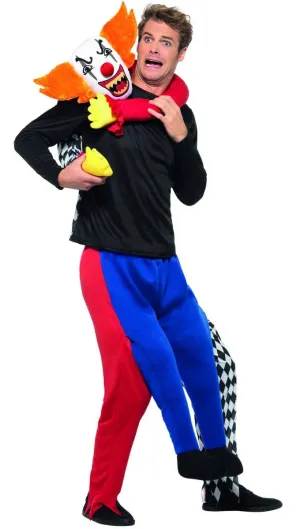 Piggyback Kidnap Clown Adults Halloween Costume