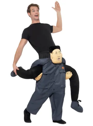 Piggyback North Korean Dictator Novelty Adults Costume