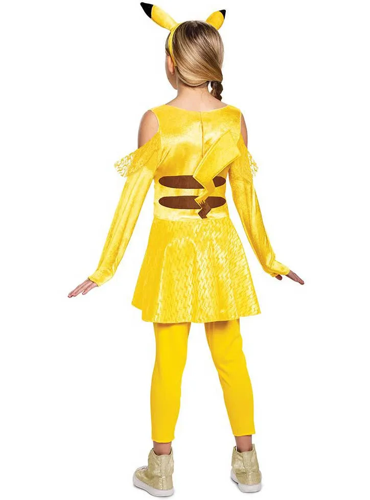 Pikachu Deluxe Girls Pokemon Book Week Costume