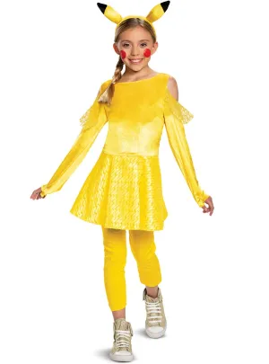 Pikachu Deluxe Girls Pokemon Book Week Costume