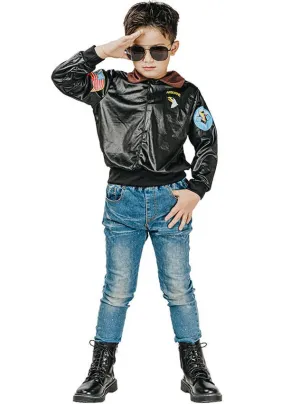 Pilot Bomber Jacket Boys Costume