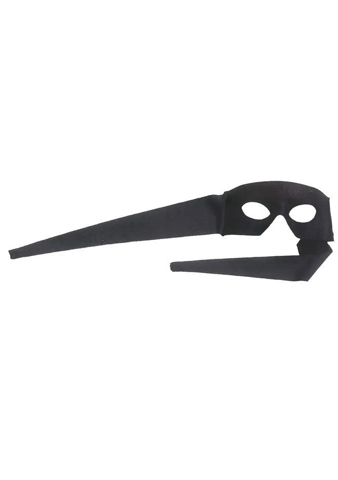 Pimpernel Classic Black Adults Masquerade Mask