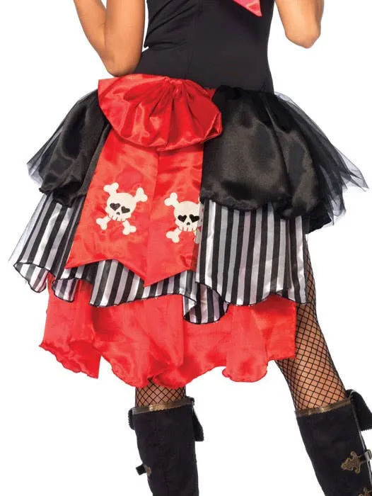 Pin On Pirate Bustle with Skull Accents