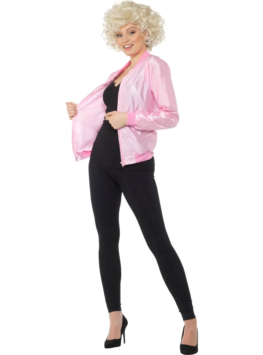 Pink Ladies Womens Grease Costume Jacket