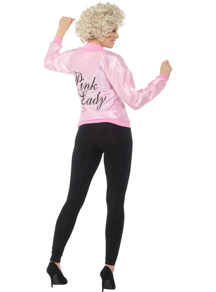 Pink Ladies Womens Grease Costume Jacket