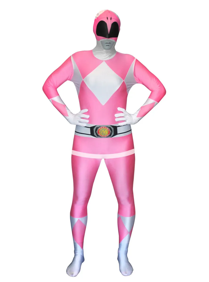 Pink Power Ranger Morphsuit Womens Costume