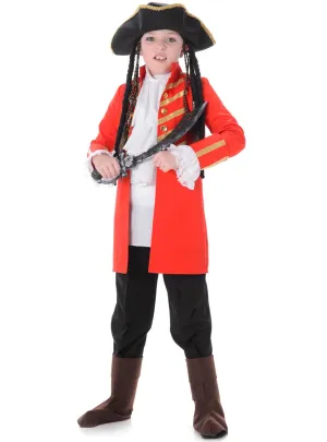 Pirate Captain Boys Buccaneer Costume