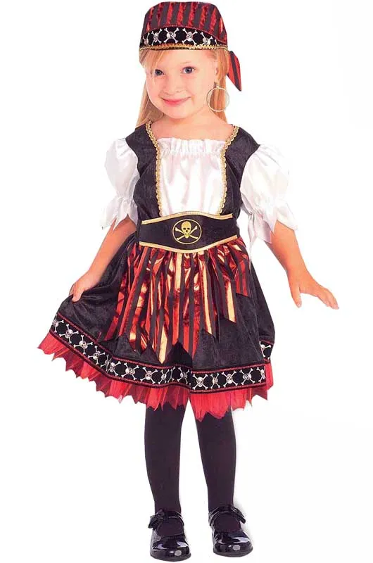 Pirate Cutie Girls Fancy Dress Costume