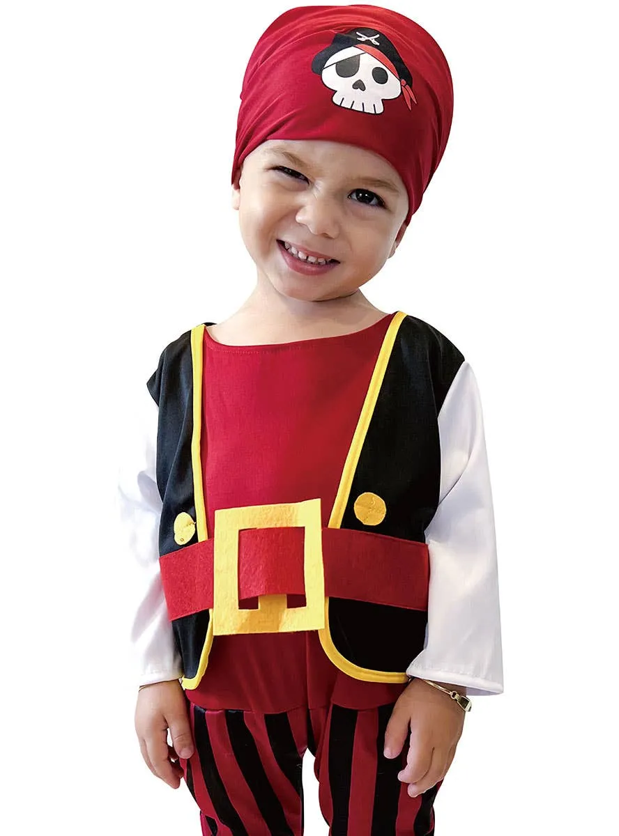 Pirate Cutie Toddler Boys Dress Up Costume
