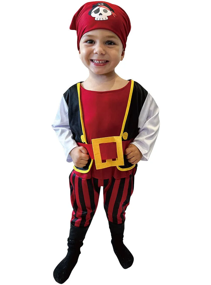 Pirate Cutie Toddler Boys Dress Up Costume