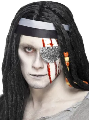 Pirate Eyepatch Mutilation Latex SFX Prosthetic