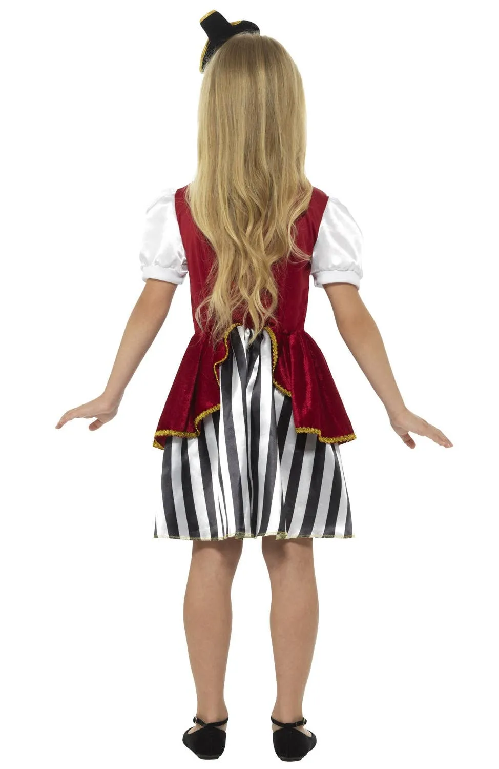 Pirate Girls Deluxe Fancy Dress Costume
