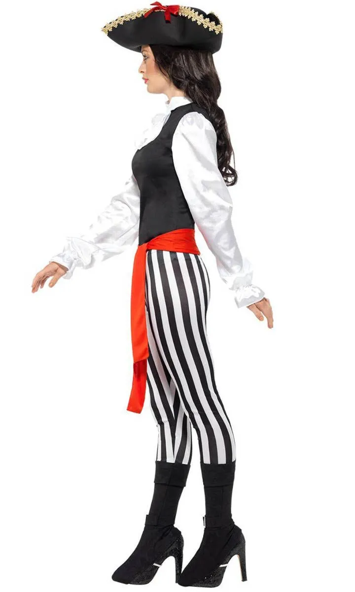 Pirate Lady Seafarer Womens Fancy Dress Costume