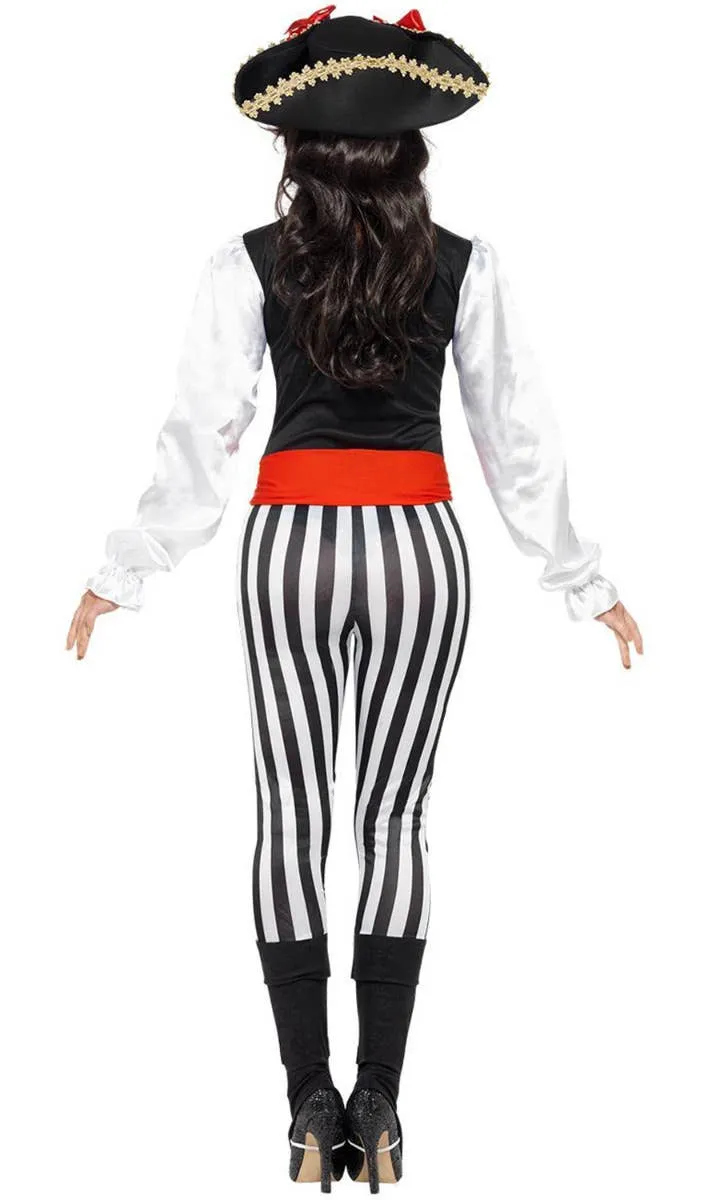 Pirate Lady Seafarer Womens Fancy Dress Costume