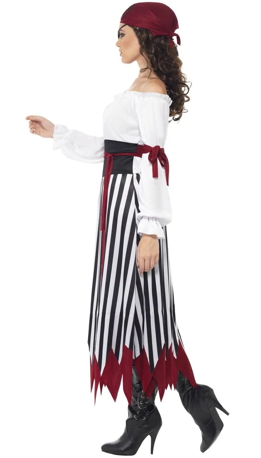 Pirate Lady Womens Fancy Dress Costume