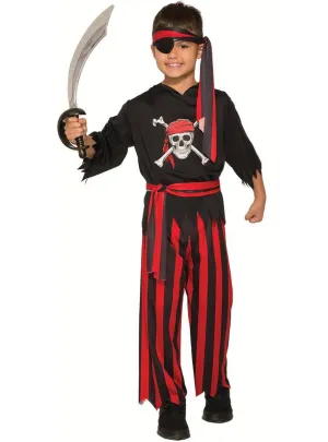 Pirate Matey Boys Fancy Dress Costume
