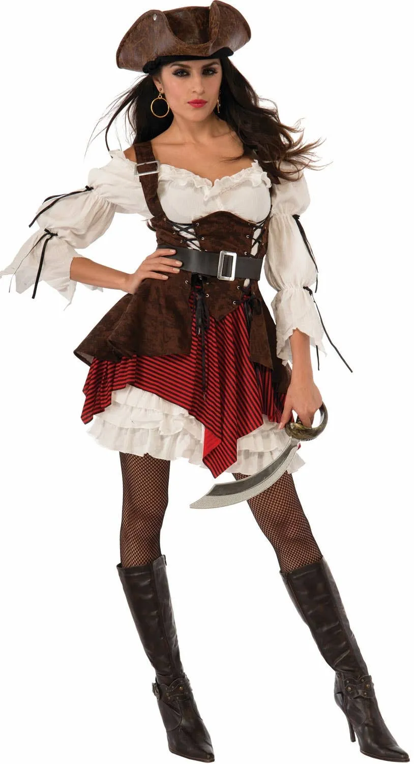 Pirate Penny Womens Fancy Dress Costume