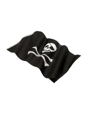 Pirate Skull and Cross Bones 91cm Flag Party Decoration