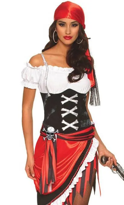 Pirate Vixen Womens Fancy Dress Costume