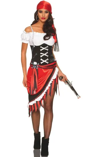 Pirate Vixen Womens Fancy Dress Costume