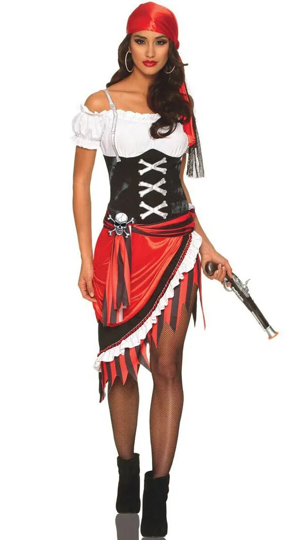 Pirate Vixen Womens Fancy Dress Costume