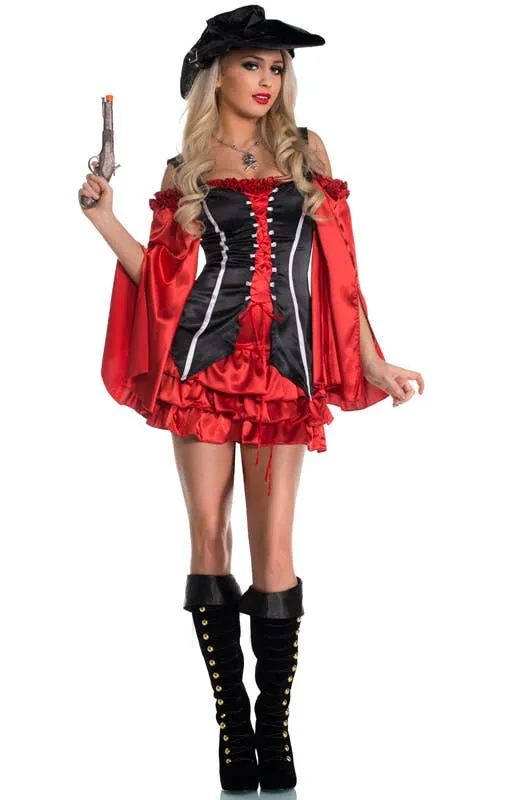 Pirate's Treasure Wench Sexy Pirate Costume