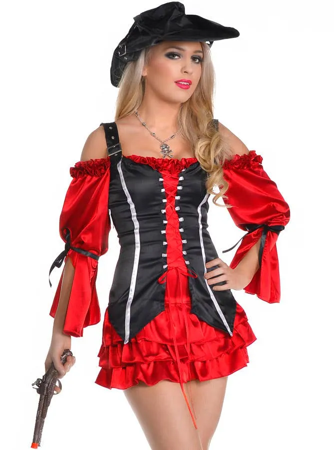 Pirate's Treasure Wench Sexy Pirate Costume